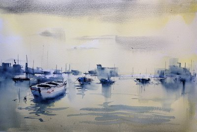 Tankar från Quiet Harbor av Giorgio Gosti