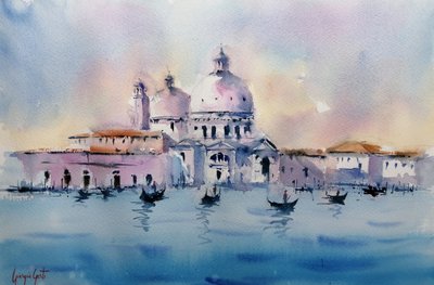 Speglingar i Venedigs basilika av Giorgio Gosti