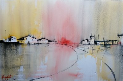 Waterfront Village – Färger av Giorgio Gosti
