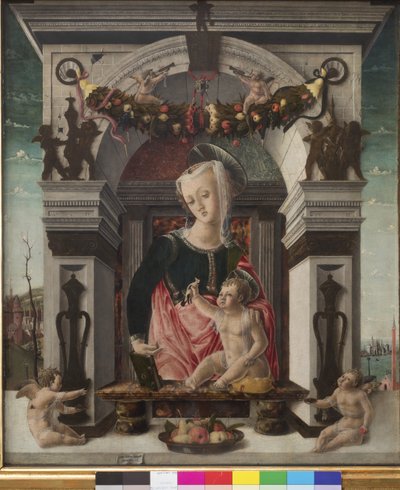 Madonna och barn, 1456-60 av Giorgio Schiavone