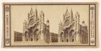 Katedralen i Siena av Giorgio Sommer