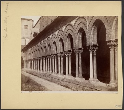 Korsgången i Monreale av Giorgio Sommer