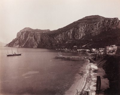 Panoramautsikt över Capri av Giorgio Sommer
