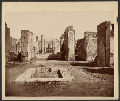 Pompeji av Giorgio Sommer