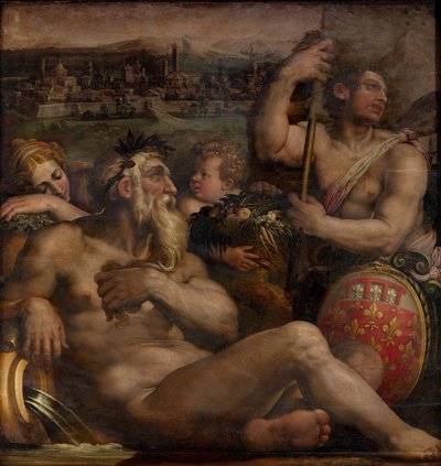 Allegori av Prato, 1563-1565 av Giorgio Vasari