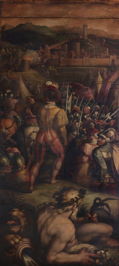 Infångande av Vicopisano, 1563-1565 av Giorgio Vasari