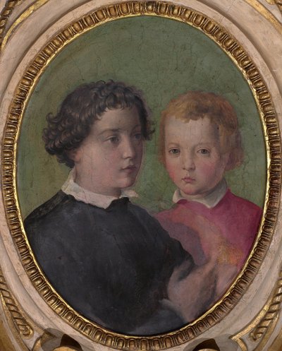 Giovanni och Garzia de Medici, 1556-1558 av Giorgio Vasari