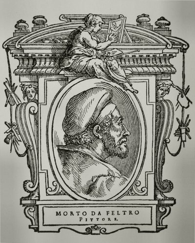 Porträtt av Morto da Feltre av Giorgio Vasari