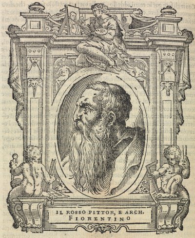 Rosso Fiorentino, från "The Lives of the Most Excellent Painters, Sculptors and Architects", 1568 av Giorgio Vasari