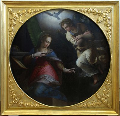 Bebådelsen, 1570-1571 av Giorgio Vasari