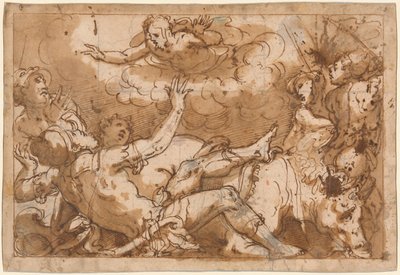 Sankt Paulus omvändelse av Giorgio Vasari
