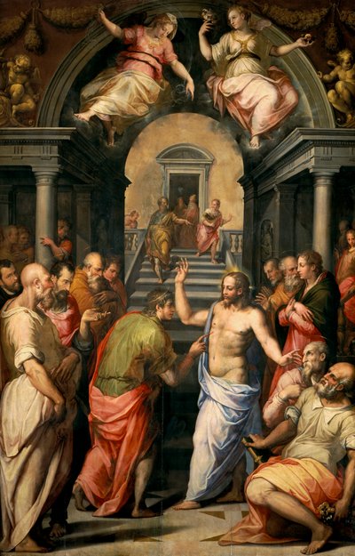 The Incredulity of St. Thomas, 1572 av Giorgio Vasari