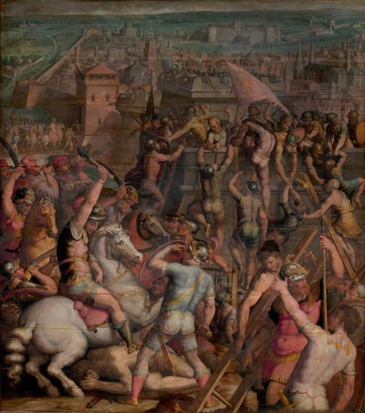Intagandet av Milano, 1555-1562 av Giorgio Vasari