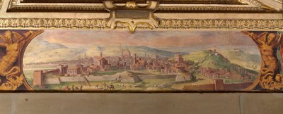 Utsikt över Florens, 1557-1558 av Giorgio Vasari