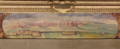 Utsikt över Siena, 1557-1558 av Giorgio Vasari