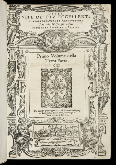 Vite de piv excellent, Giorgio Vasari 1568 (tryck) av Giorgio Vasari