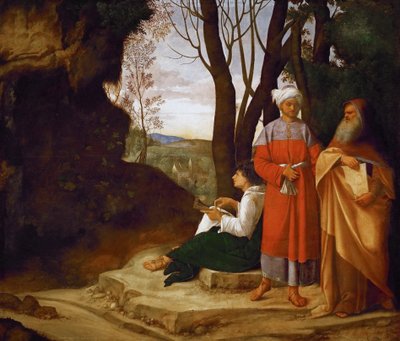 Tre filosofer av Giorgione