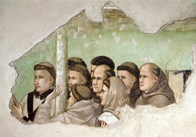Broder Augustins död av Giotto (c.1266 1337)