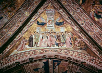Allegori om kyskheten (fresko av Giotto (c.1266 1337)