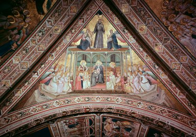 Allegori om lydnaden (Fresco av Giotto (c.1266 1337)