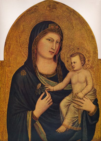 Madonna och barn, 1310-1315 av Giotto di Bondone