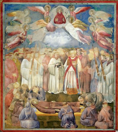 Le Maliu o St. Francis, 1297-99 swed av Giotto di Bondone