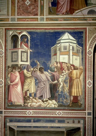 The Massacre of the Innocents, c.1305 av Giotto di Bondone