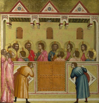 Pingstdagen, ca. 1315 av Giotto di Bondone