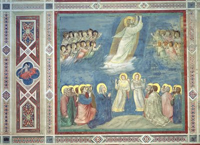 Himmelsfärden, c.1305 av Giotto di Bondone