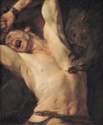 Prometheus tortyr av Giovacchino Assereto