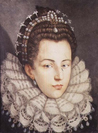 Katarina av Österrike, hertiginna av Savojen, hustru till Carlo Emanuele I (f. 1580-1630) av Giovanna Garzoni