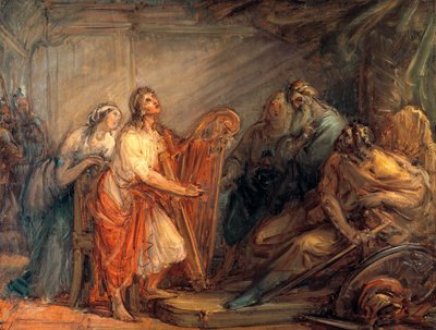 Na faafilemu e Tavita Saulo i le leo o le kitara av Giovanni Carnovali