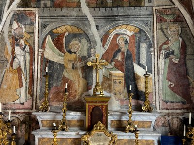 Freskerna i Annonciade-kapellet, Tende ca 1470 (fresker) av Giovanni (attr. to) Baleison