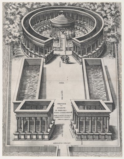 Mirror of Roman Magnificence: Ornithon Sive Aviarum, 1581., 1581. av Giovanni Ambrogio Brambilla