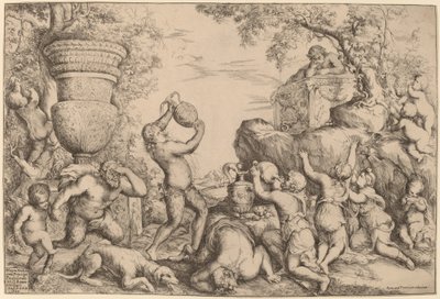 bacchanal av Giovanni Andrea Podesta