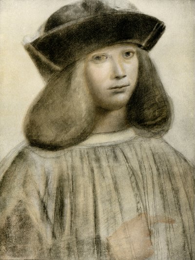 Porträtt av en man av Giovanni Antonio Boltraffio