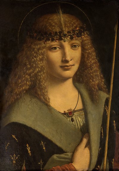 Porträtt av en pojke som Sankt Sebastian

"

" av Giovanni Antonio Boltraffio