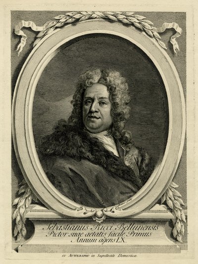 (Giovanni) Antonio Faldoni - Sebastianus Ricci Bellunensis, 1868,0808.2521, 1720-1770 (cirka) av Giovanni Antonio Faldoni