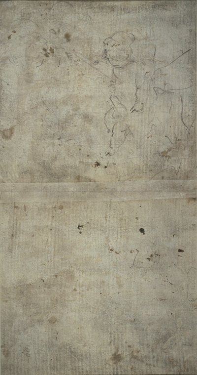 Skiss av Joseph som håller Kristusbarnet av Giovanni Antonio Guardi