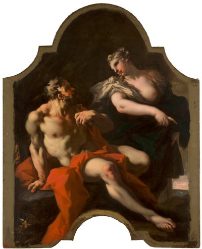Mytologisk eller allegorisk framställning av Giovanni Antonio Pellegrini