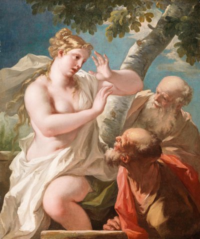 Susanna och de äldste av Giovanni Antonio Pellegrini