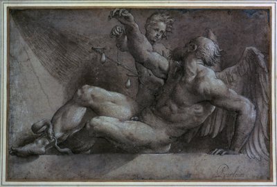 Allegori över tiden av Giovanni Antonio Pordenone