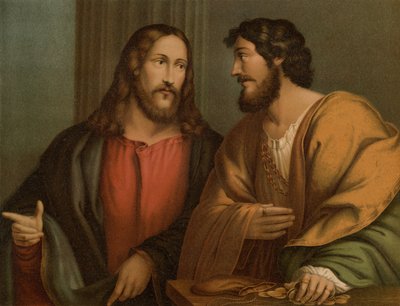 Matteus kallelse av Giovanni Antonio Pordenone