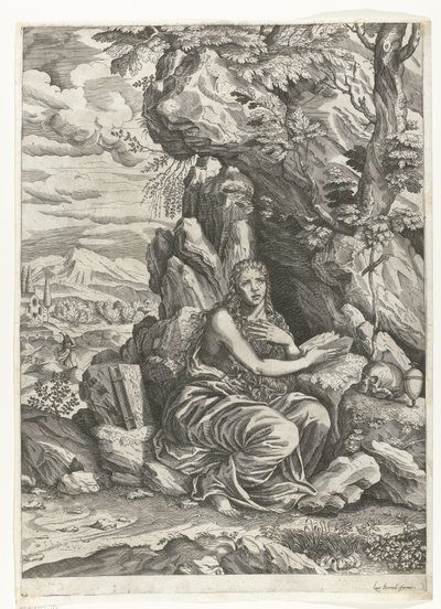 Maria Magdalena till Boetawardi av Giovanni Batista Mazza