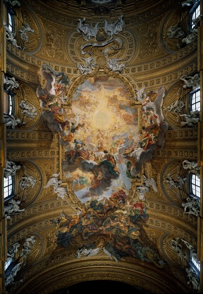 Der Triumph des Heiligen Namens Jesu von Giovanni Battista  Gaulli