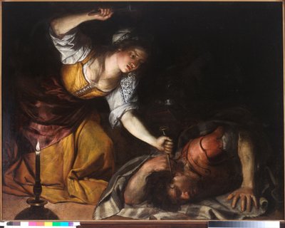 Jael och Sisera av Giovanni Battista Casoni or Casone