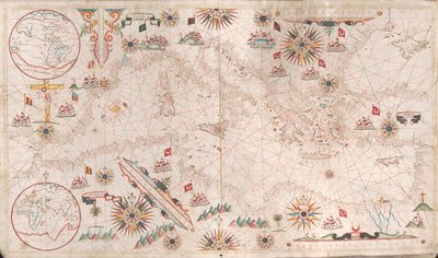 Amerika [nord och söder] -- Europa, Asien, Afrika av Giovanni Battista Cavallini
