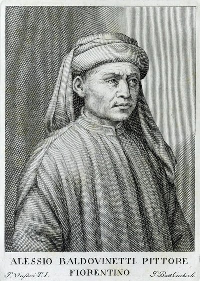 Alesso Baldovinetti av Giovanni Battista Cecchi