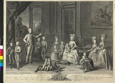 Tysk-romerske kejsaren Leopold II av Giovanni Battista Cecchi