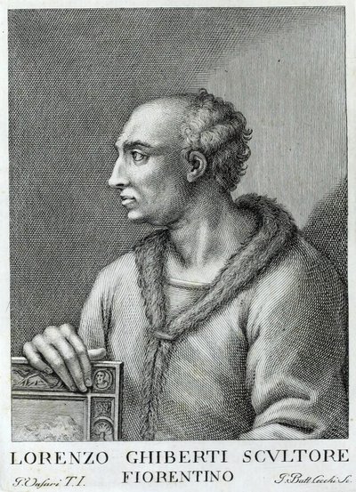 Lorenzo Ghiberti av Giovanni Battista Cecchi